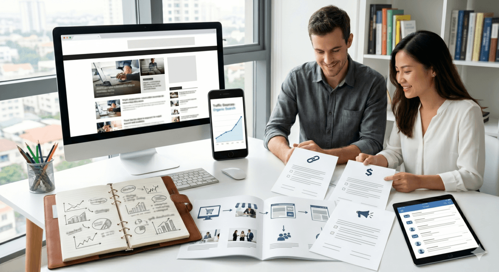 Display Advertising Site in the Business Niche
